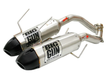 Big Gun 13-18 CAN AM MAVERICK 1000 XMR MAX EXO Stainless 3 4 Dual Syst Exhaust on Sale