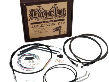 Burly Brand Control Kit 12in Bagger Ape - Black Sale