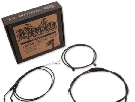 Burly Brand Control Kit Clubman Bar - Black Discount