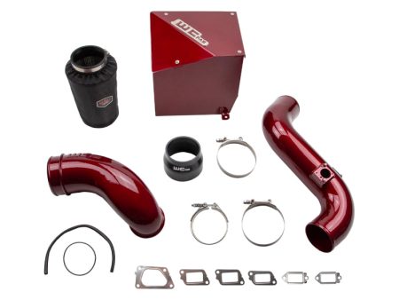 Wehrli 11-16 Chevrolet 6.6L Duramax LML 4in Intake Kit Stage 2 - WCFab Red Online Hot Sale