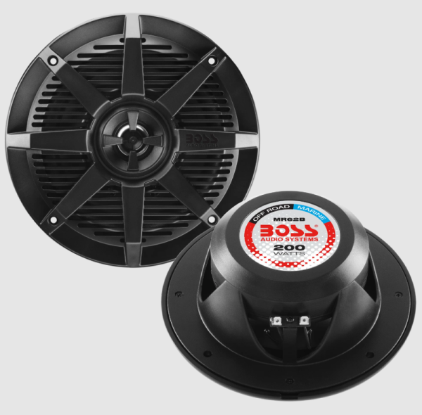 Boss Audio Systems Marine 6.5in Speakers   200 Watts   Full Range   2 Way Discount