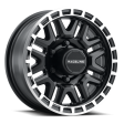 Raceline 953BM Krank 15x6in   6x139.7 BP   0mm Offset   4.25mm Bore - Black & Machined Wheel Online Hot Sale