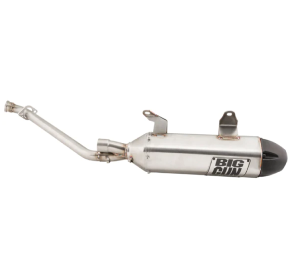 Big Gun 12-14 Kawasaki BRUTE FORCE 750 IRS EXO Stainless Slip On Exhaust For Sale