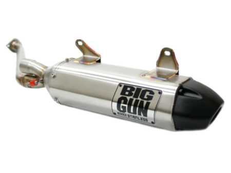 Big Gun 06-12 Kawasaki BRUTE FORCE 650 IRS EXO Stainless Full System Exhaust Fashion