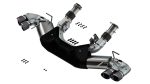 Borla 20-24 Chevy Corvette 6.2L V8 AT w o NPP 3in S-Type Catback Exhaust - Carbon Fiber Tips Discount